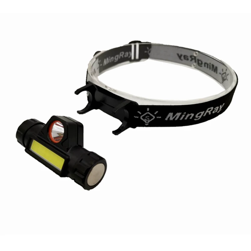 2020 new arrival amazon top seller waterproof high power LED headlamp USB Rechargeable both long range and focus beam