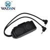 Double - button remote wire control switch tactical flashlight