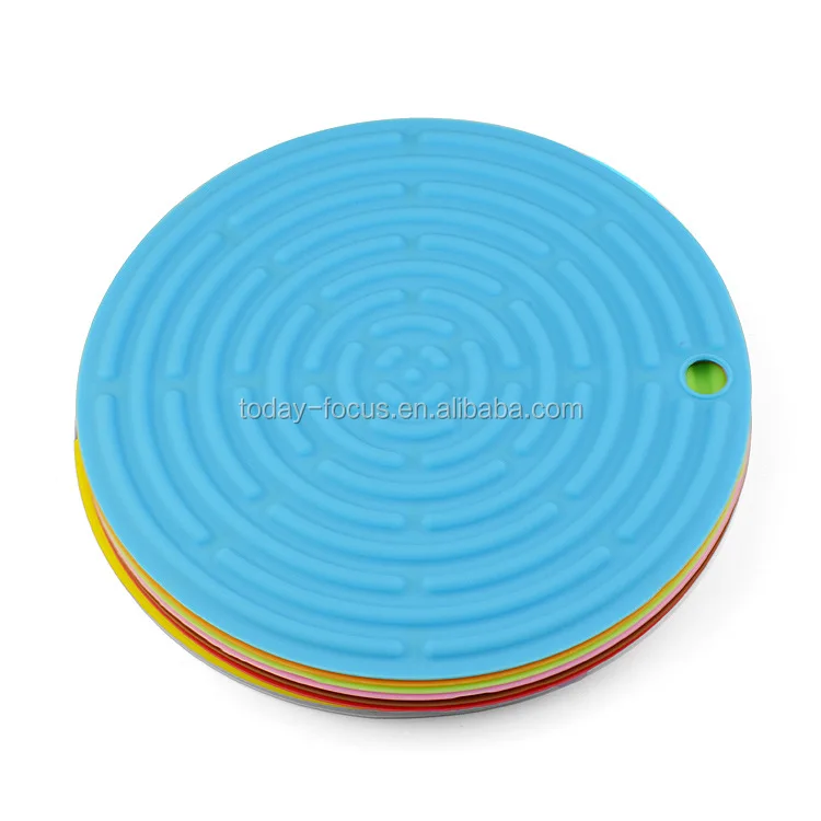 Kitchen Gadget 2024 New Arrivals 18cm Circle Silicone Heat Insulation   H5b9df7163f4f45e4bbc8554b67796885h 