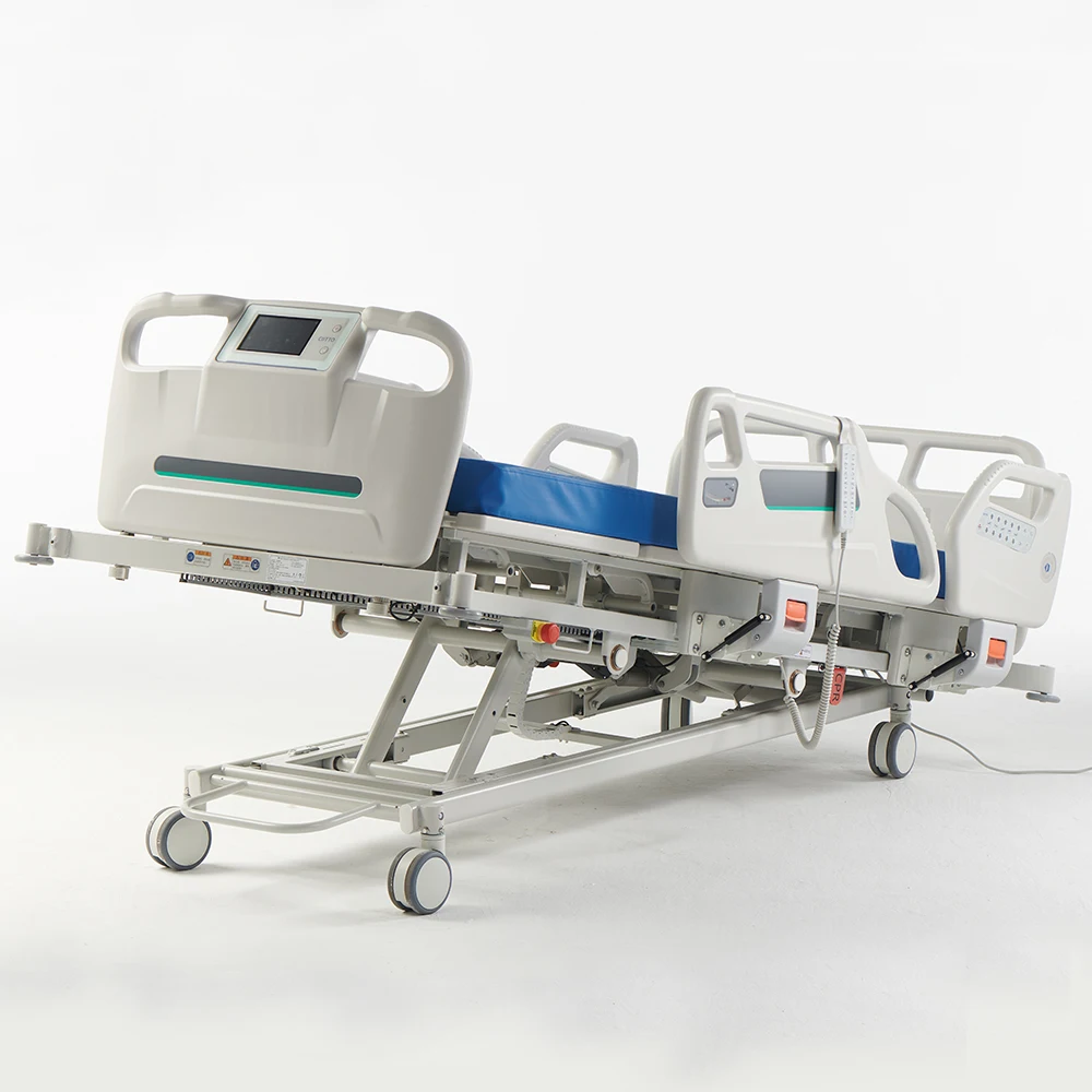 Seven-function electric hospital bed wholesale price ICU patient care medical bed central control system factory