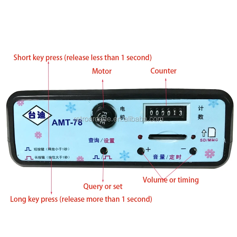 Dc 12v 24v Kiddy Rides Electronic Kiddieride Control Box Kiddie Ride