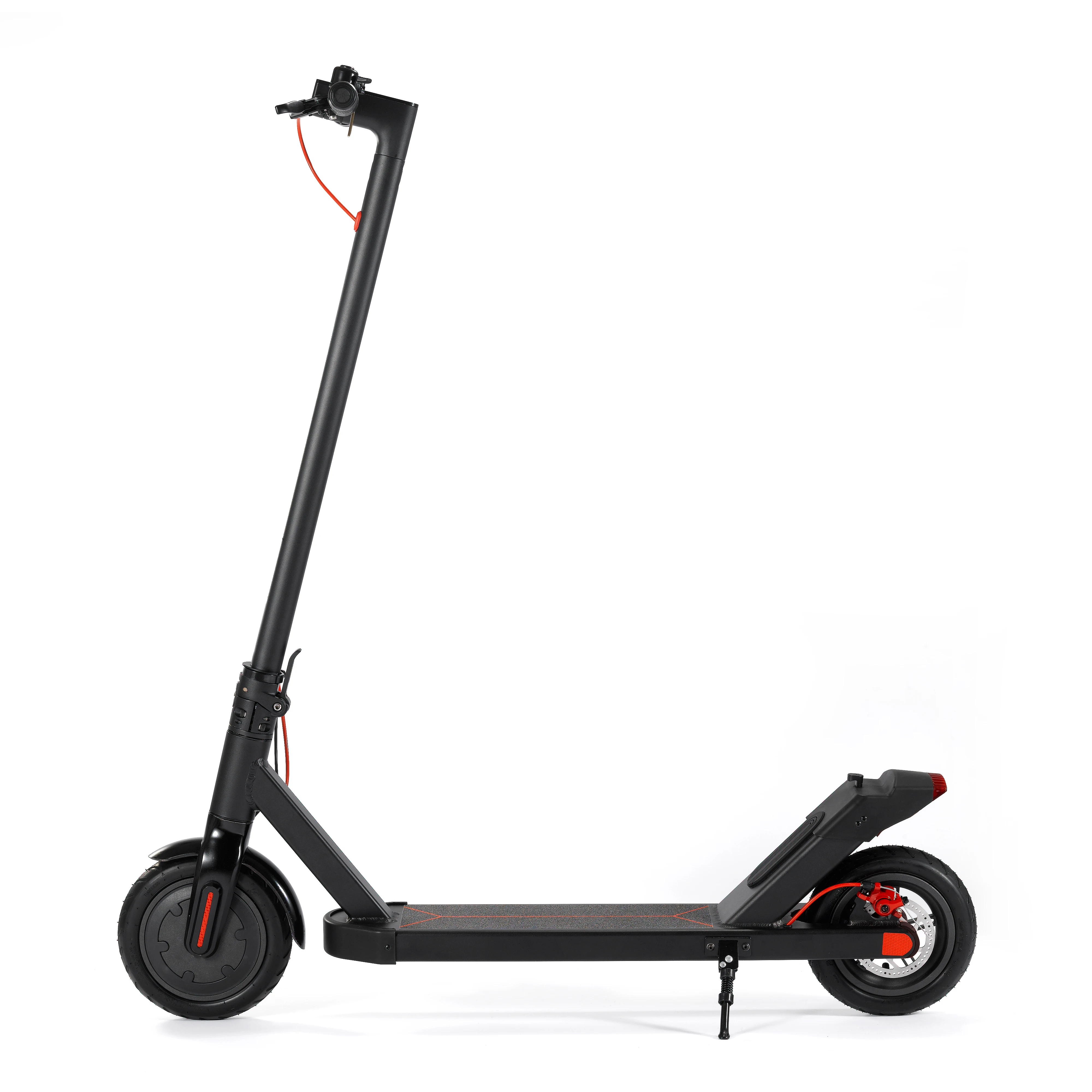 折叠电动滑板车 8.5英寸铝合金黑色和白色 7.