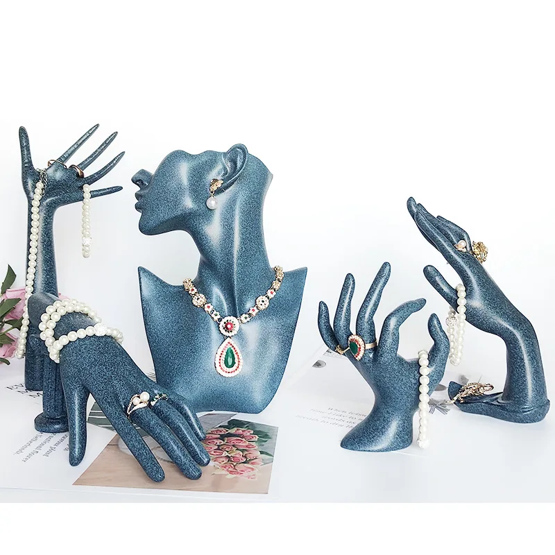 Mannequin Set Buy Jewelry Display For Earrings Necklace,Wholesale