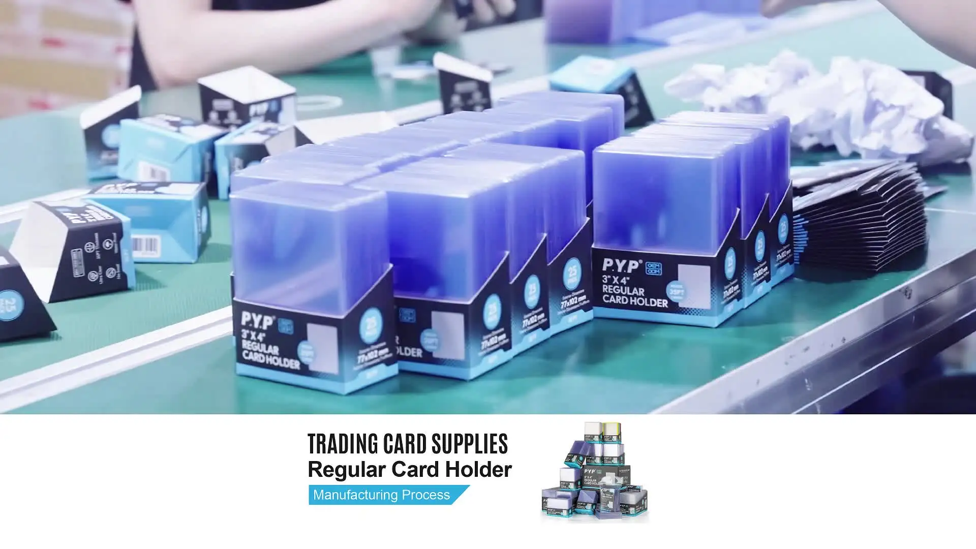 Wholesale PVC 35pt 3x4 Top Loader Card Holder for Trading Cards
