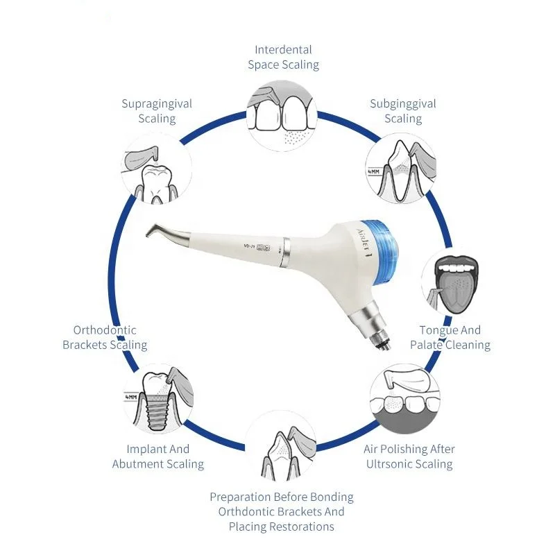 Dental Supplies Airflow Dental air Prophy Jet Polisher Fit Prophy Mate ...