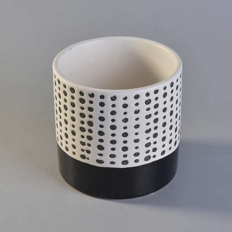 Wholesale custom ceramic candle jars