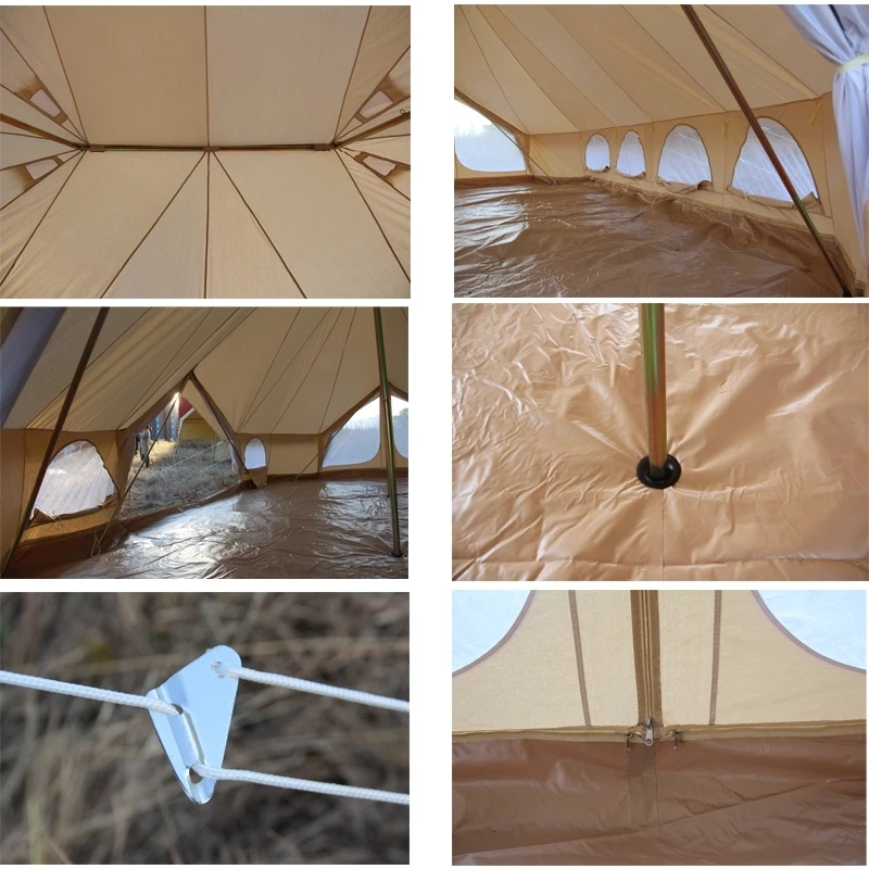 7 Meter Family Waterproof Emperor Tent Ultralight Folding Mosquito Net Bell Tent - Buy 7m Bell 