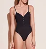 OEM Customized Turtleneck Bodysuit Women High Leg Neon Ribbed Knit Bodysuits