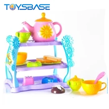 plastic toy tea set