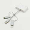 Multi-Port 8pin Micro Type c Memory Stick OTG Card Converter Adapter Camera Adapter