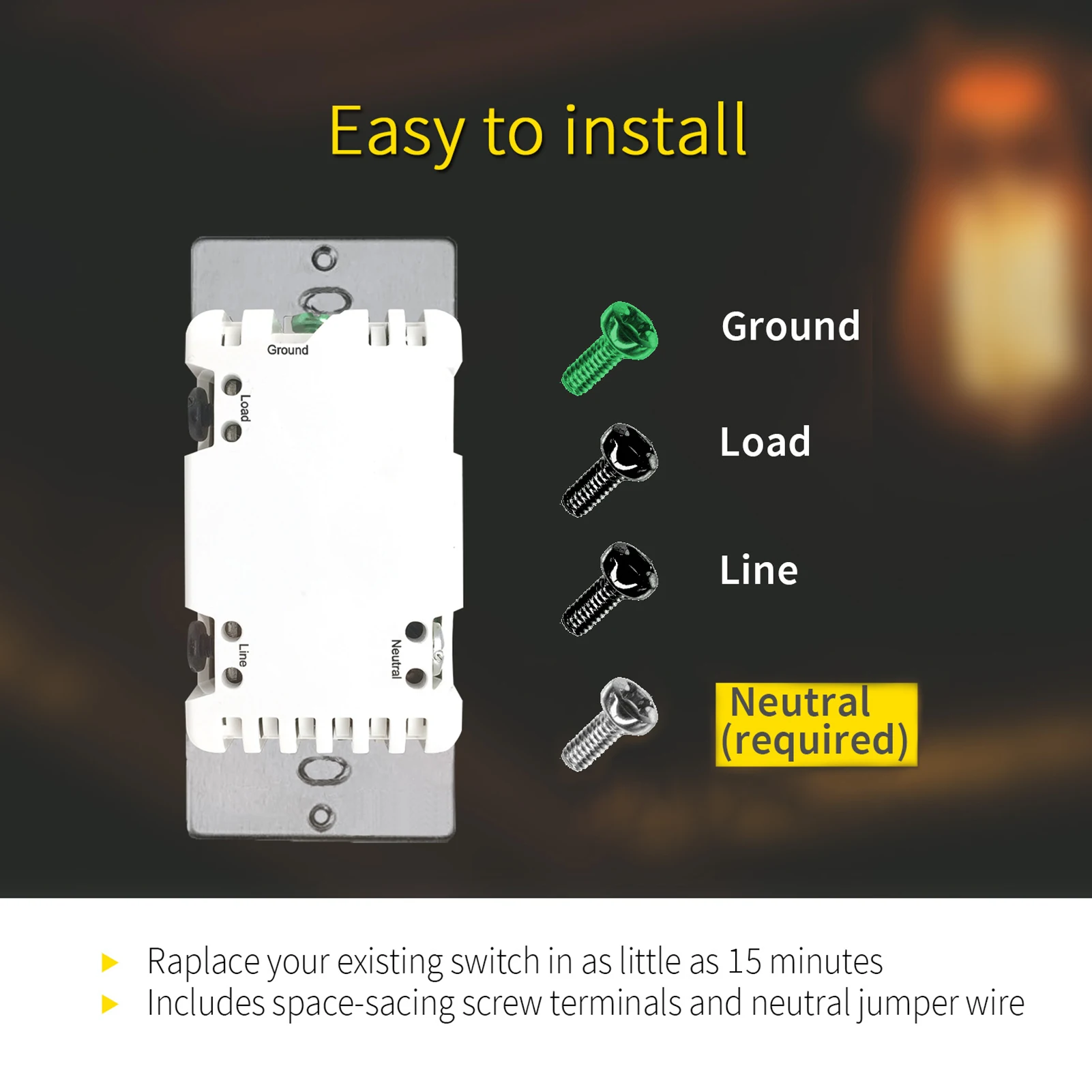 Us Wifi In Wall Countdown Timer Switch With Manual Override Push Button