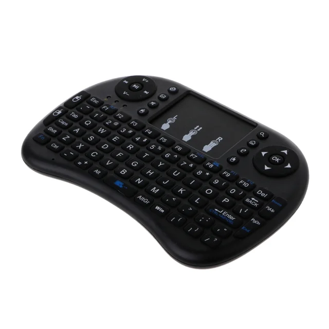 Spanish i8 Air Mouse Wireless Backlight Keyboard with Touchpad for Android TV Box /& Smart TV /& PC Tablet /& Xbox360 /& PS3 /& HTPC//IPTV GuiPing Support Language