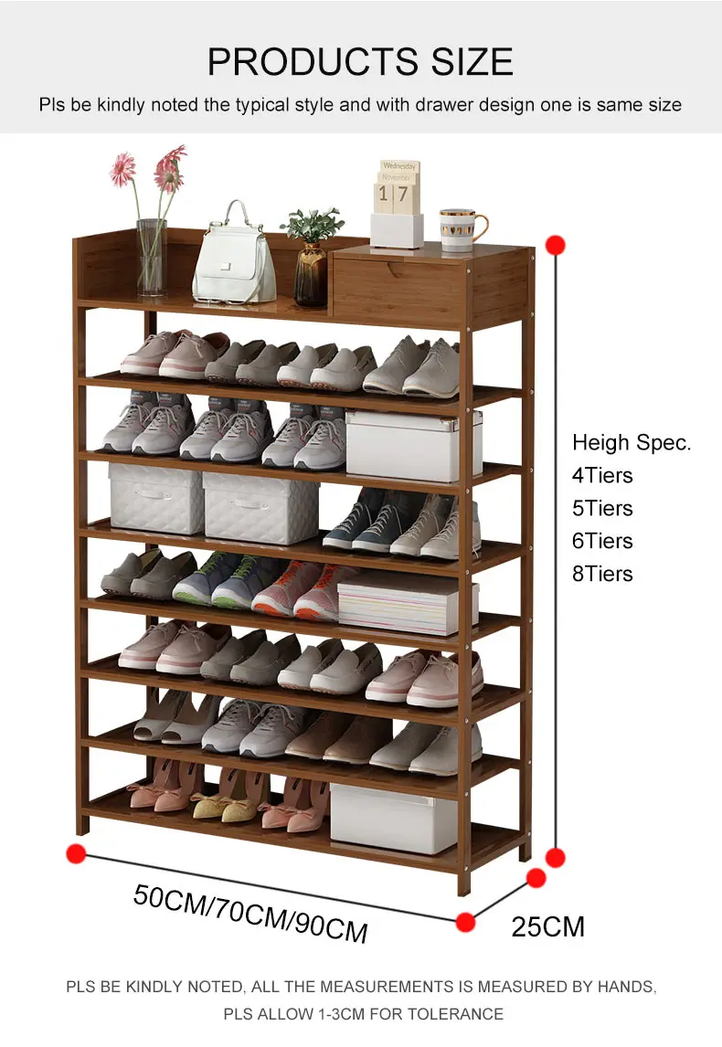 Modern Shoe Rack With Drawers For Shoes Organized Entryway Bamboo 6 Tiers Shoe Rack Buy Modern Shoe Rack Bamboo Shoe Rack 6 Tiers Shoe Rack Product On Alibaba Com