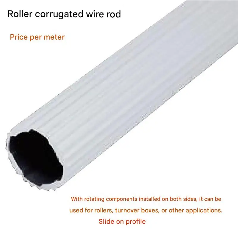 product roller shaft wave line rod 28 aluminum alloy 1000 series china lean tube third generation accessories connector connection piece-9