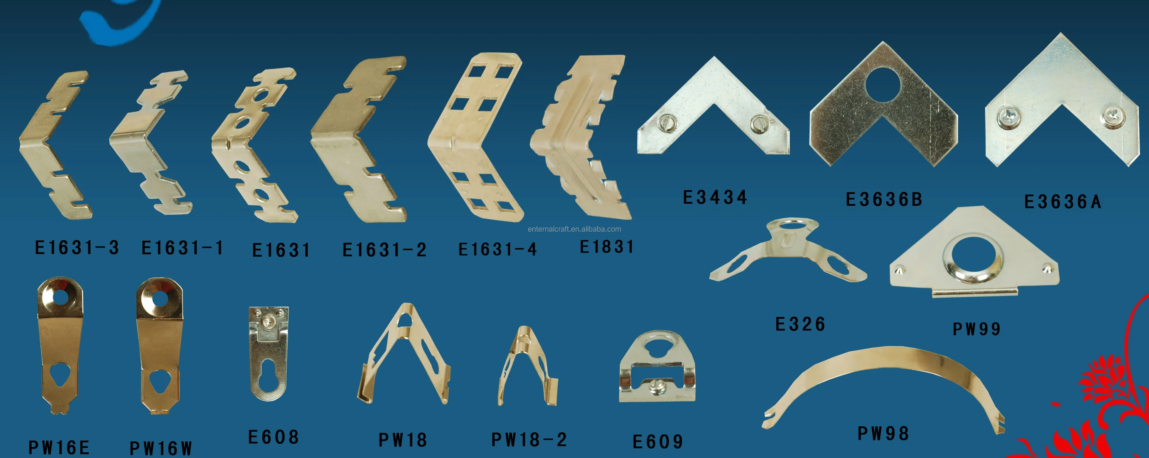 Stronger Aluminum Alloy Frame Corner Plate Picture Frame Hardware