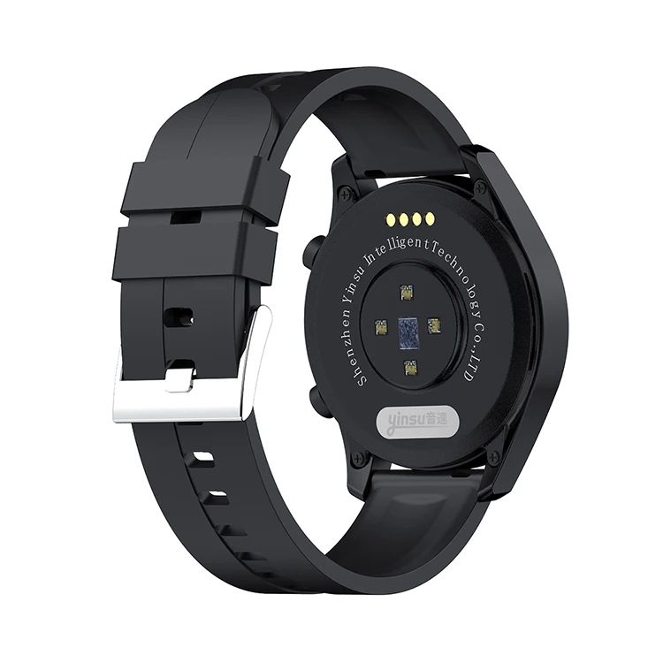 Ladies Smart Watch Pink Band Strap Shake To Take Picture Raise Hand