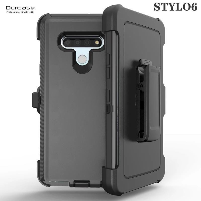 New Arrival Heavy Duty Cover With Clip Shockproof Kickstand Hard Protective Rugged Case For Lg