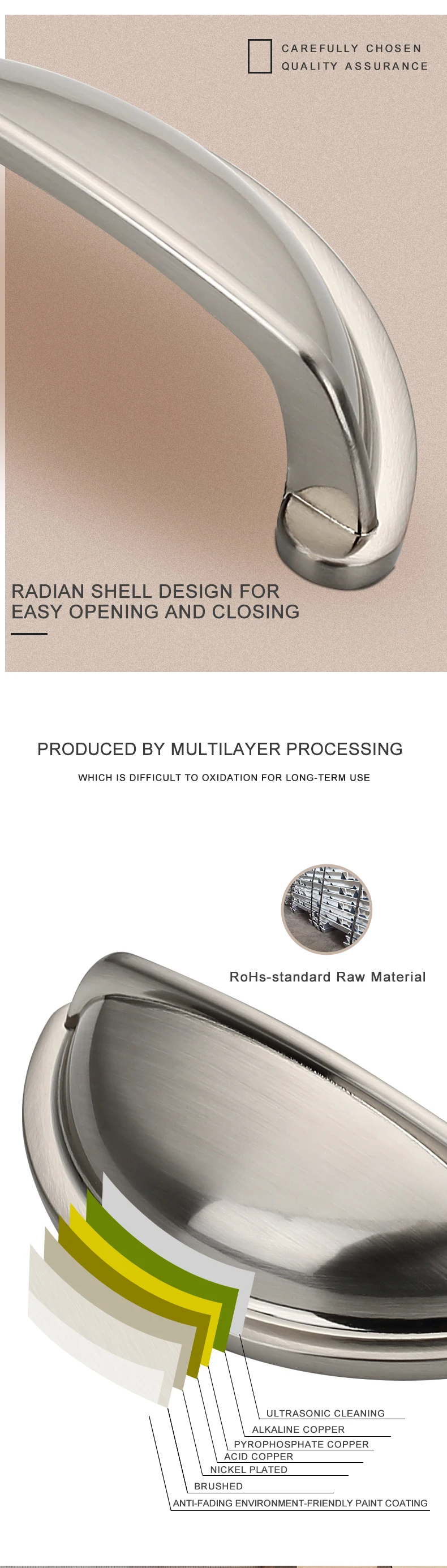 Papelera De 3 Pulgadas De Zinc Y Níquel Cepillado Para Dormitorio