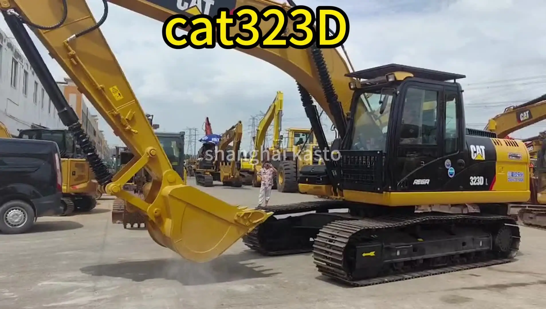 Caterpillar CAT 323 EPA 20.8 Ton Digger - Compact Excavator