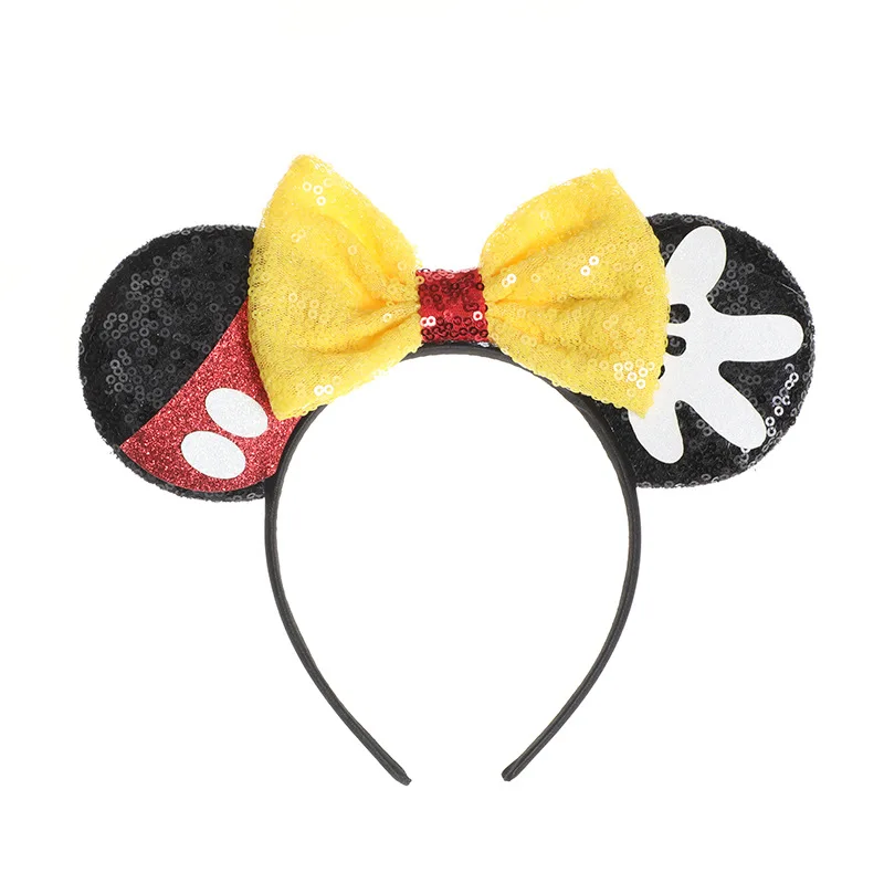 Happy Birthday Party Headpiece Cartoon Mouse Big Wave Point Ear Hair ...