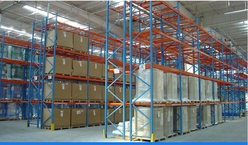 Q235b Steel Warehouse Heavy Duty Pallet Storage Rack 2 - 6 Layers
