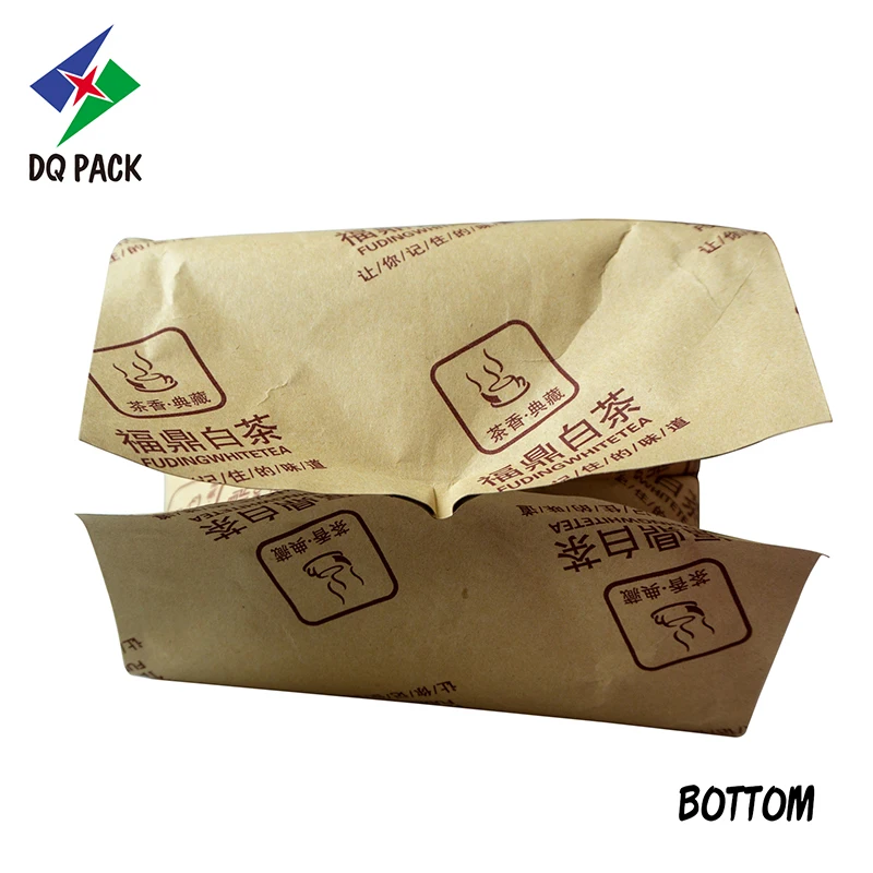 Printing Tea Packaging Bags Stand Up Paper Pouch For White Tea