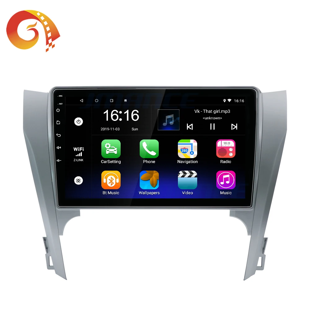 Touch Screen Gps Navigation System Auto Audio Stereo Radio Android Car