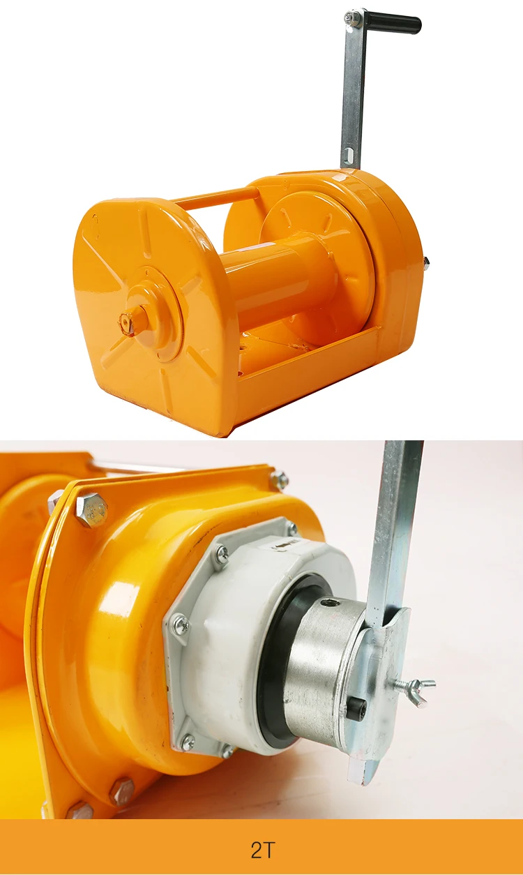 High Quality 3t Manual Hand Ratchet Winch For Sale Cable Pulling