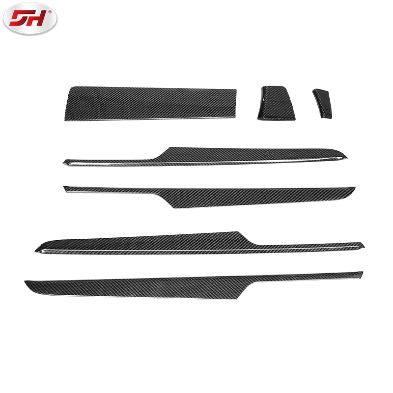 carbon fiber car interior parts dashboard trim car interior trim for Porsche Macan 95B.1 2014-2017(right hand drive)