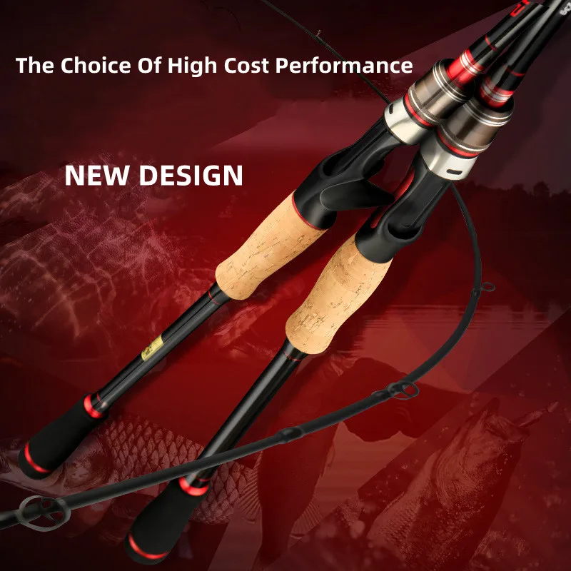 Weihai Factory 1.8m 2.1m 2.4m Fishing Rod Carbon Ml Casting Spinning