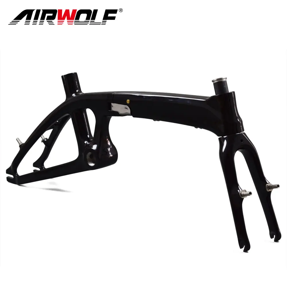 carbon folding bike frame