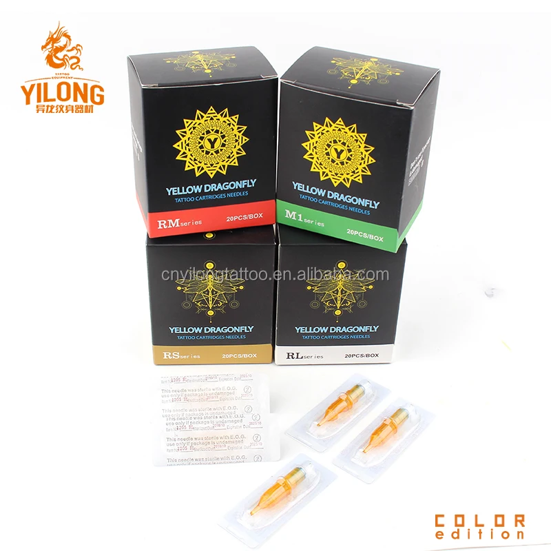 Yilong Yellow Dragonfly Cartridge Needle