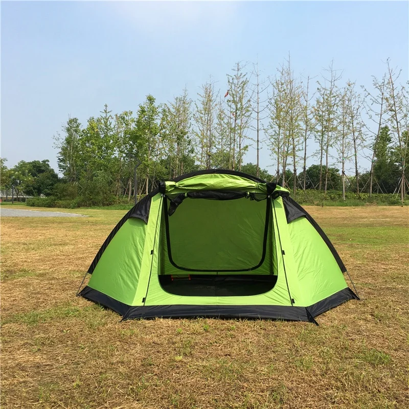 Camping Tents Outdoor Waterproof Sports Travel Beach Aluminium Pole Two