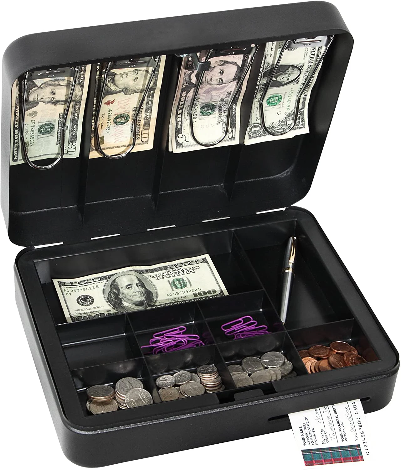 Geld Bargeld Sicher Box,Geld Sammeln Günstige Preis Cash Box Cash