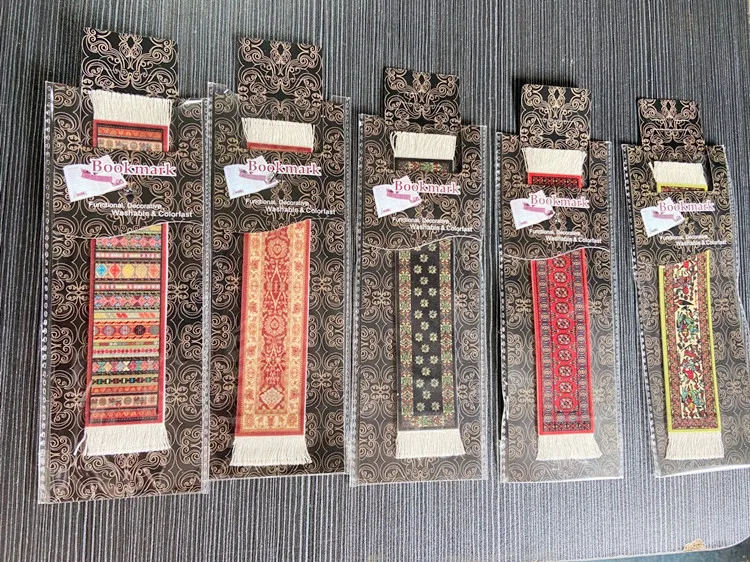 China New Design Woven Yarns Custom Gift Bookmarks Buy Custom Gift