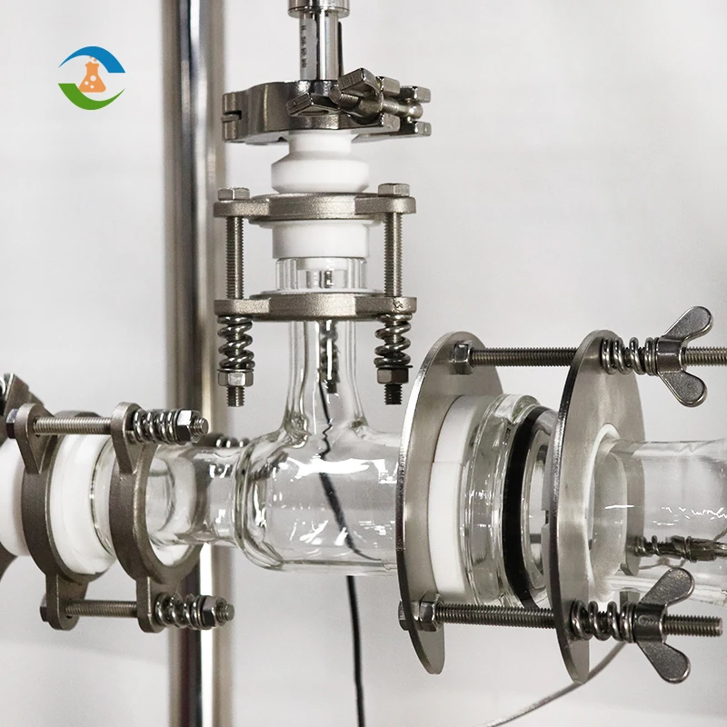 High Efficiency Wiped Film Short Path Molecular Distillation