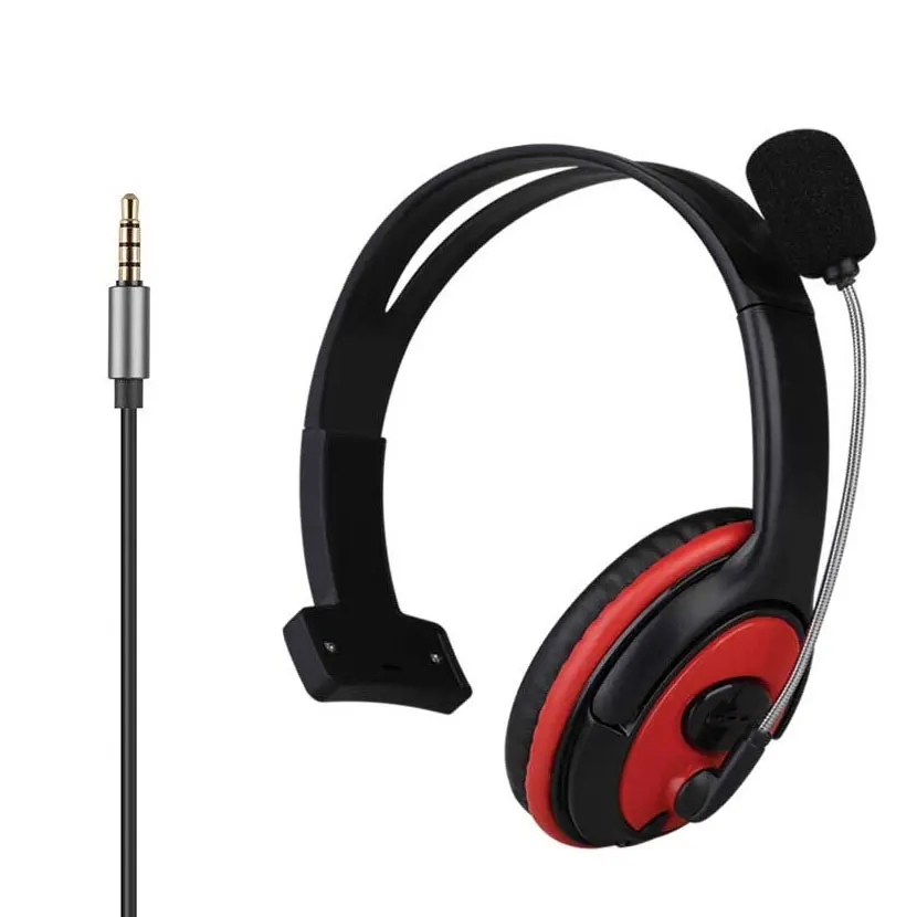 wired 3.5 mm headset with microphone