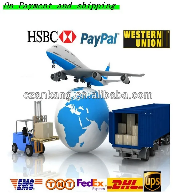 on payment and shipping