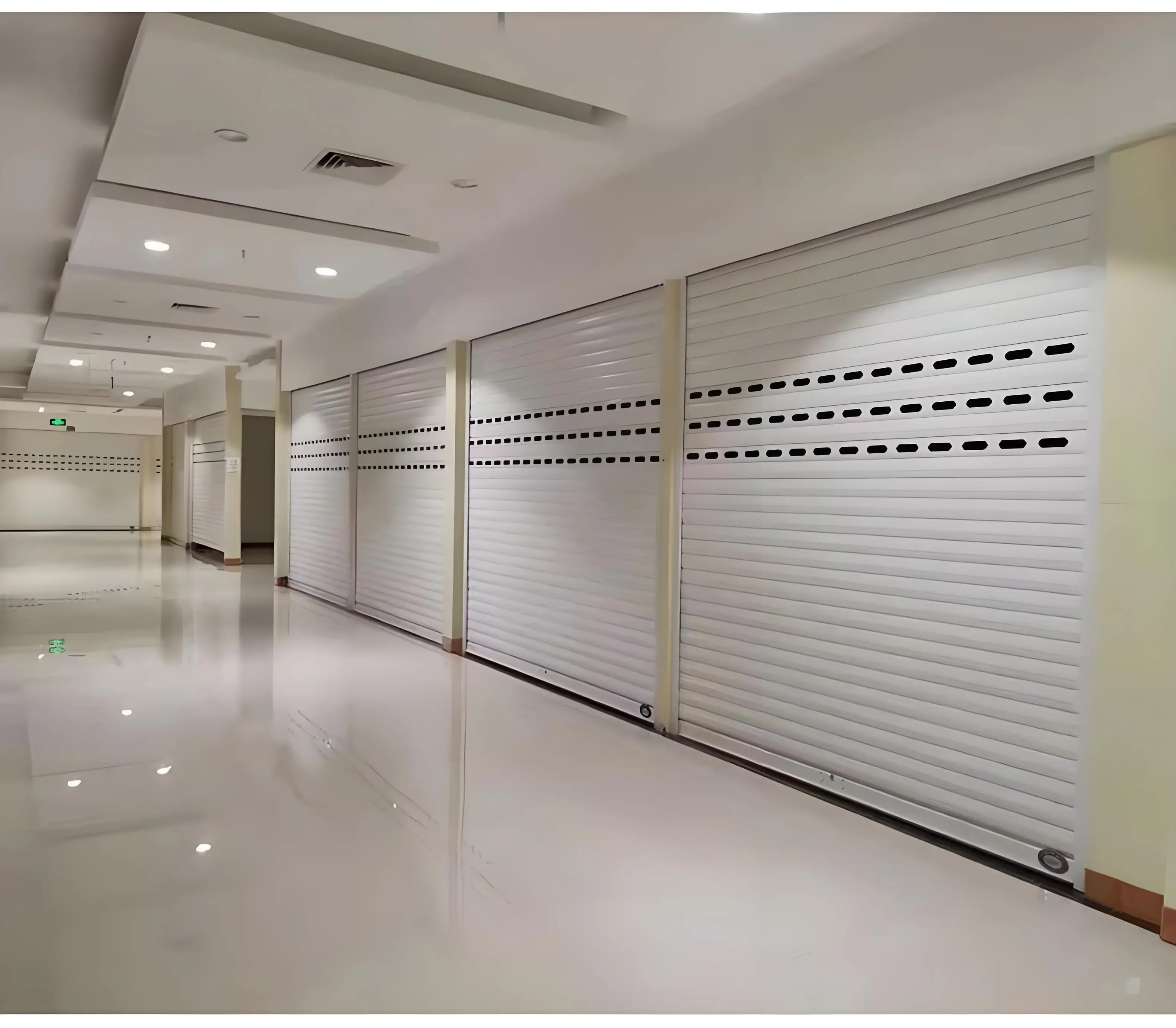 Modern HUADUN Aluminum Alloy Electric Rolling Shutter Thickened Anti ...