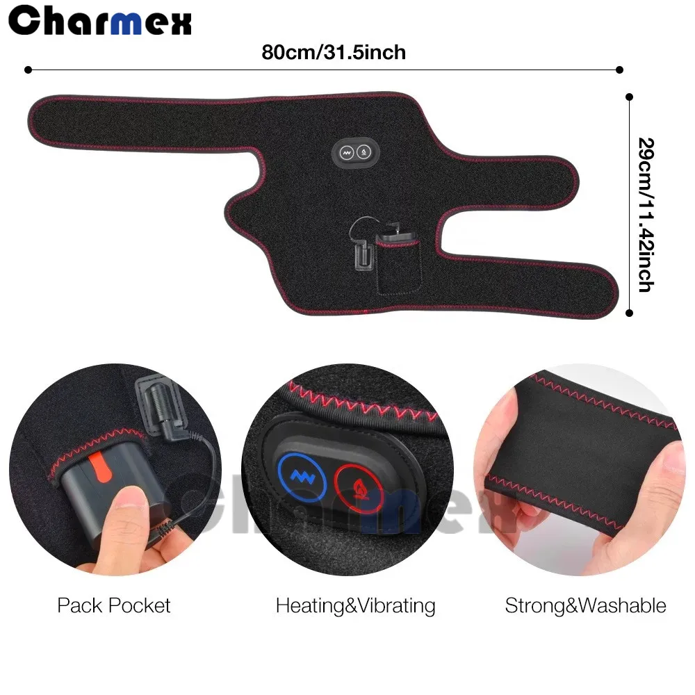 heated knee massager