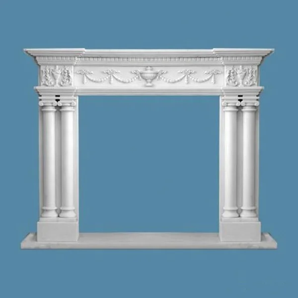 Venta al por mayor chimenea de mármol antiguo-Compre online los mejores