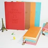 Wholesale Custom Printing Hardcover PU Leather notebook A4 A5 Traveler's Diary-book Cute Notebook