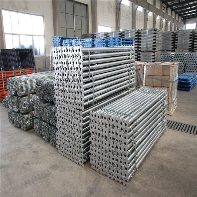 建筑材料可调钢脚手架支柱使用来自天津东方先生中国的轻型钢支柱