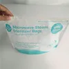 Reusable Microwave Bags with Slider Zipper for Breast Pump and Baby Bottles/ Menstrual Cup Steriliser Pouches