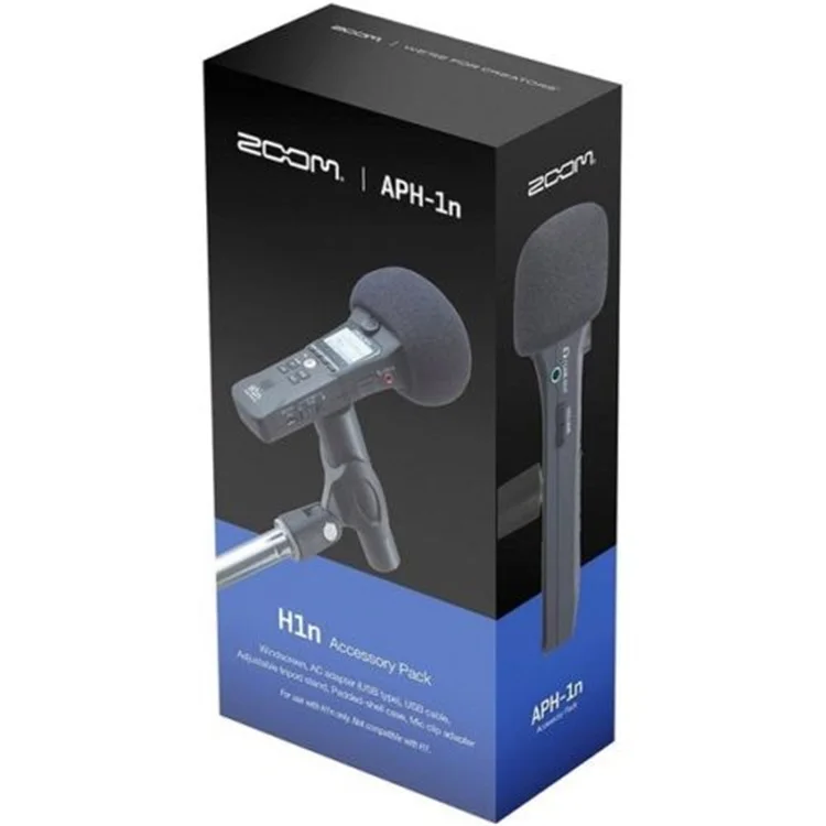 Zoom Aph1n Aph1n Accessory Pack For Zoom H1n Handy Recorder Adjustable