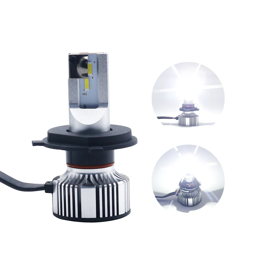 Aurora Factory Night Eye 1+1 Design LED Headlight H4  Auto Headlight Bulb for Cars, Motorcycles, Trucks, etc