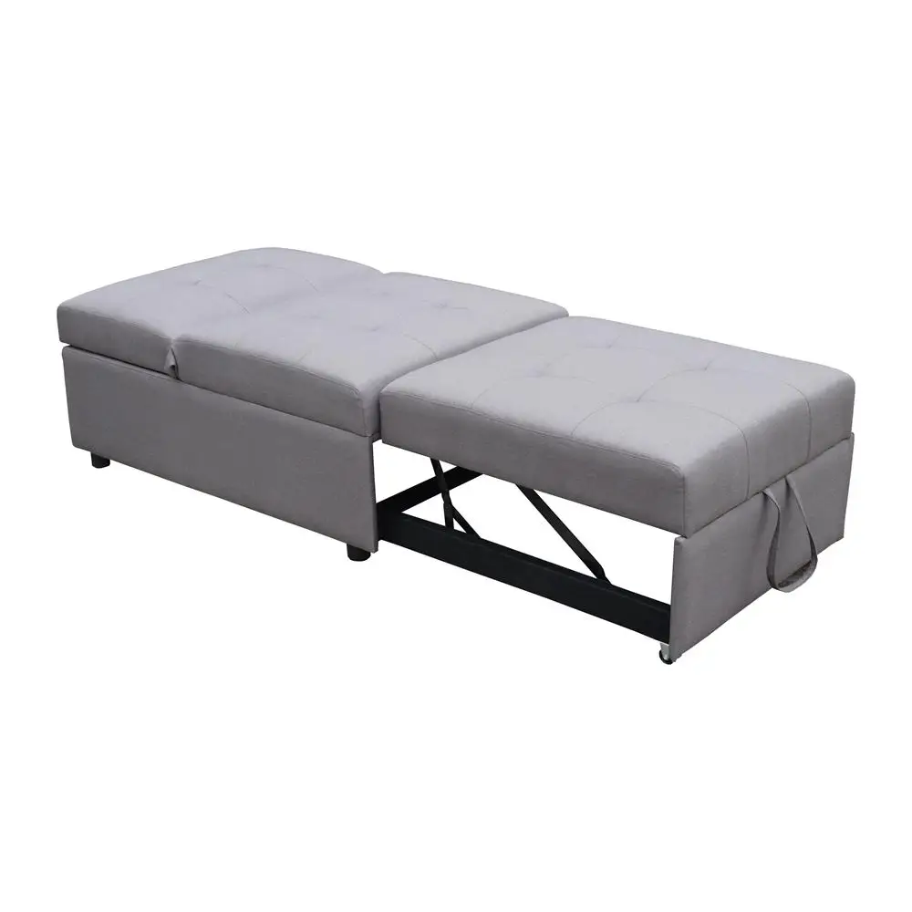 Single Futon Automatic Sofa Bed Withe Metal Frame Buy Sofa Leather