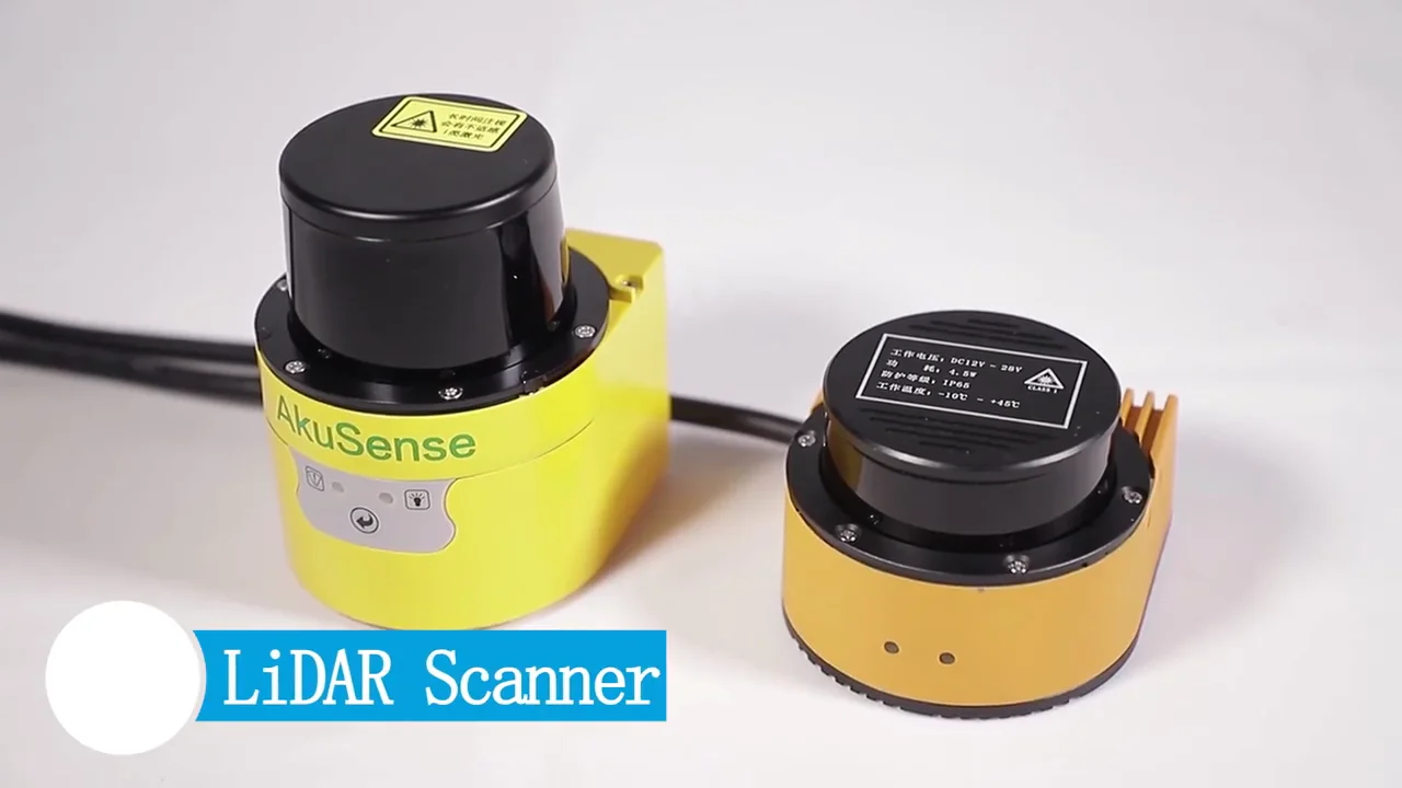 Akusense 0.3-20m Mini Lidar Tof Range Finder Sensor Laser Distance 3d ...