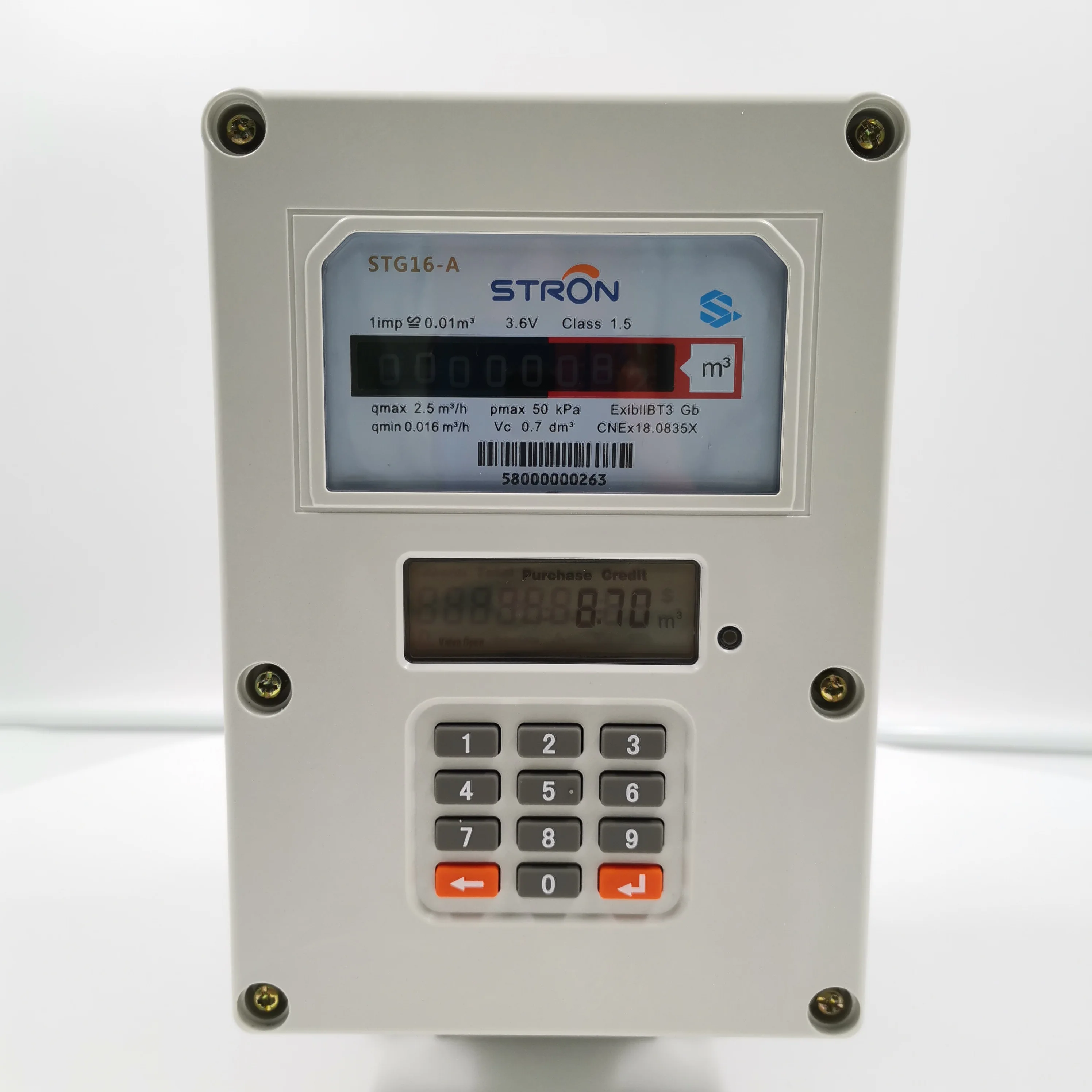 High Quality Ip67 Smart Digital Prepaid Gas Meter Gas Flow Meter Buy