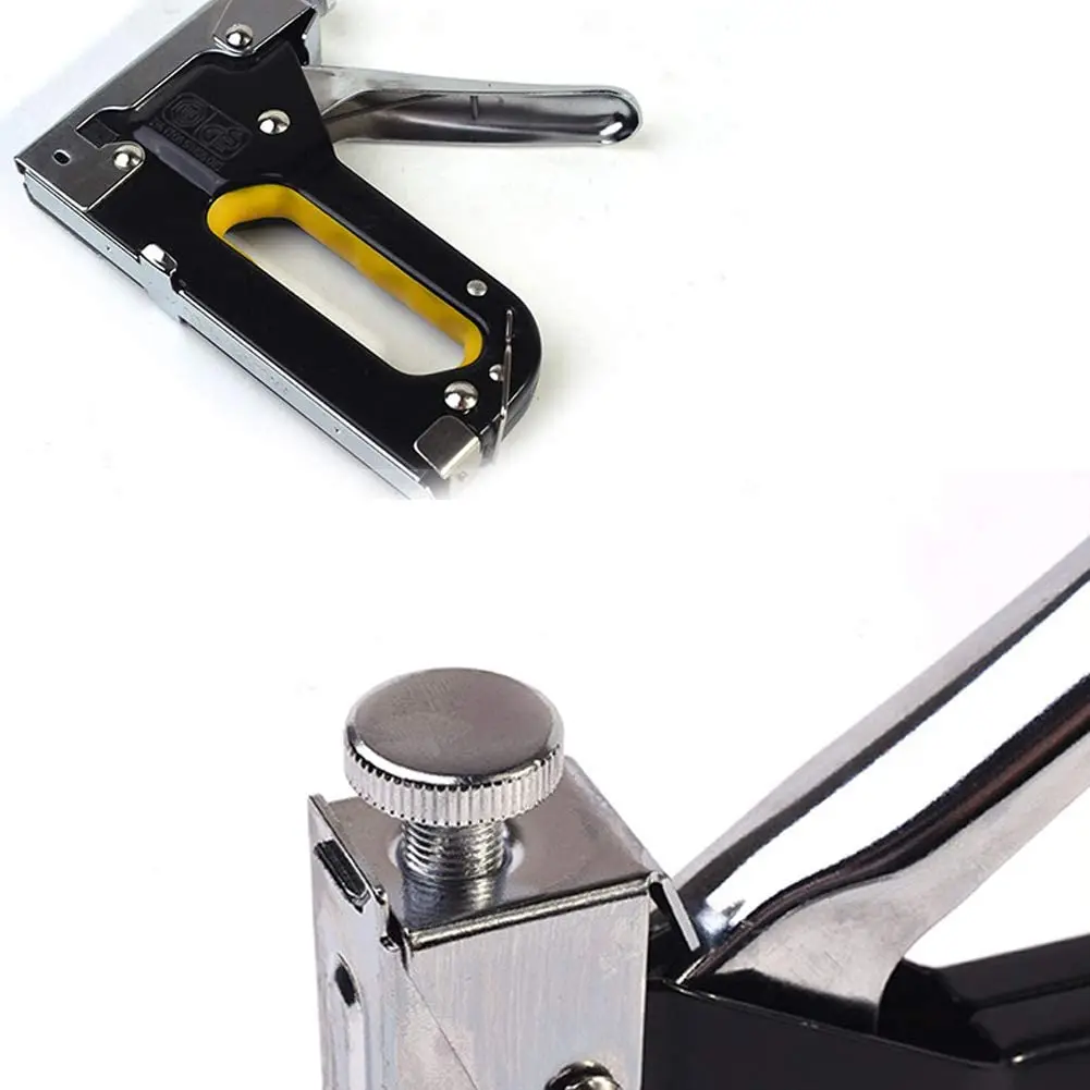 3-en-1 Manual De Pistola De Grapas Muebles Grapadora Para Puerta De